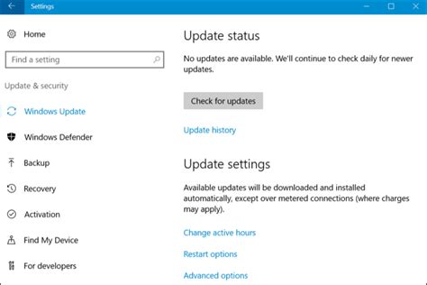 Or select the start button, and then go to settings > update & security > windows update. How to Prevent Windows 10 From Automatically Downloading ...