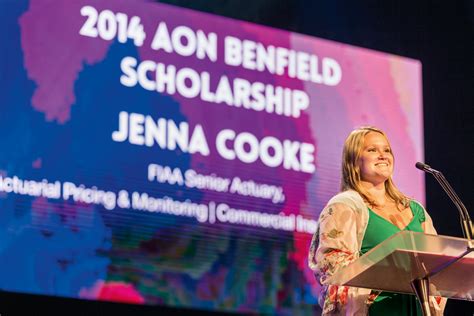 Jenna Cooke Aon Benfield Scholarship Winner Actuaries Digital