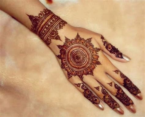 Simple And Best Bangle Mehndi Designs For Hands Girlicious Beauty