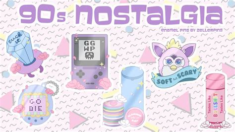 90s Nostalgia Enamel Pin Kickstarter Now Live Link In Comments R