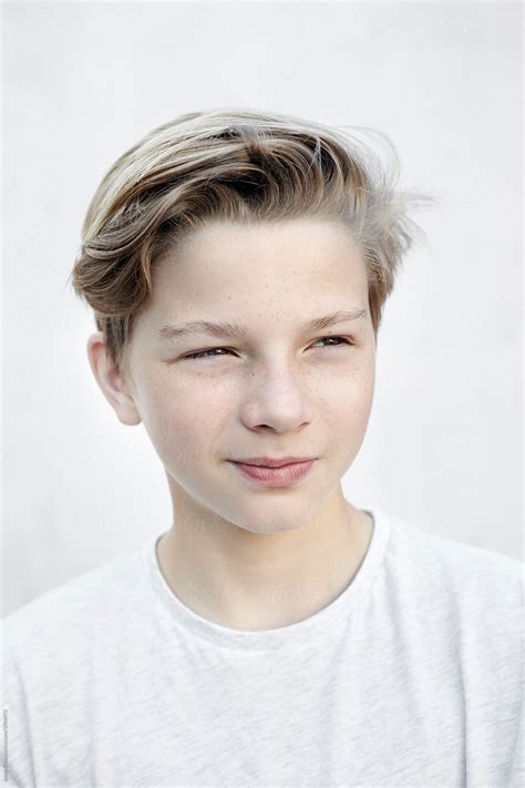 Portrait Of A Teenage Boy By Stocksy Contributor James Ross Stocksy