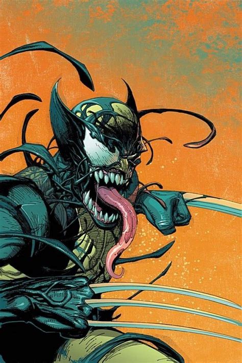 Leinil Francis Yu Venom Wolverine Wolverine Comic Marvel Art