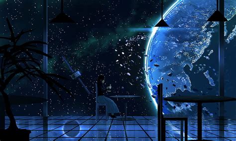 Free Download Hd Wallpaper Anime Themed Galaxy Wallpaper Space Tea