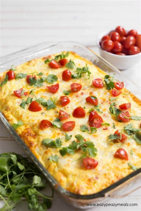 Browse our breakfast menu at sombrero mexican food for the best start to your day! Cheesy Mexican Breakfast Casserole + Fight Hunger - Easy ...