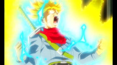 Future Trunks Turns Super Saiyan Rage English Dub Dragon Ball Super