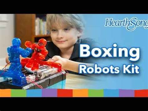 Learning Hearthsong Build Your Own Robot Boxing Champion Kit Hearthtoy