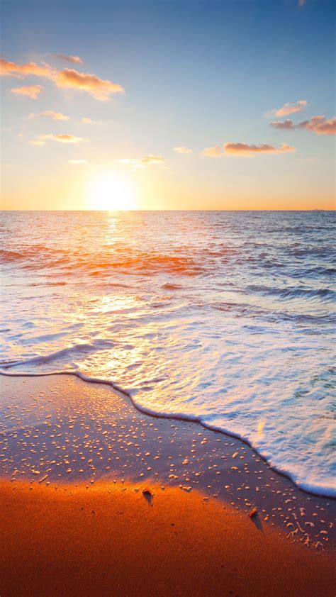Android Wallpaper For Mobile Beach Hd 1080x1920 Beach Evening Hd