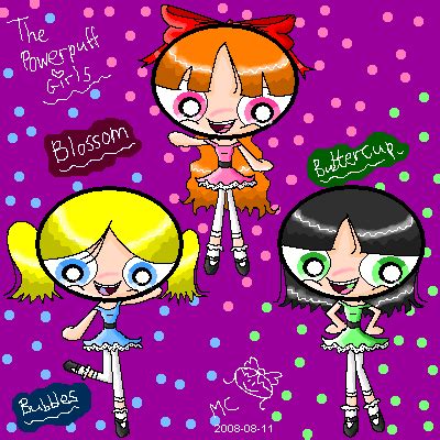 Blossom Bubbles Buttercup Powerpuff Girls Fan Art Fanpop Hot