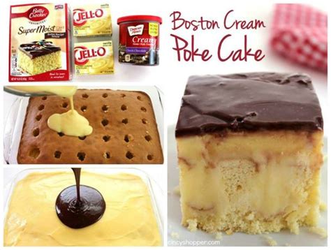 boston cream poke cake recipe