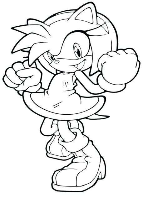 This page does not work well in portrait mode on mobile. Amy Sonic Coloring Pages at GetColorings.com | Free ...
