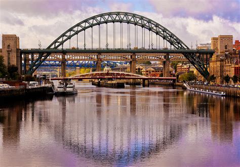 Newcastle Bridges Photograph By Trevor Kersley