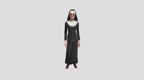Evil Nun Babe Madeline All Animations Download Free D Model By Fan Jm C
