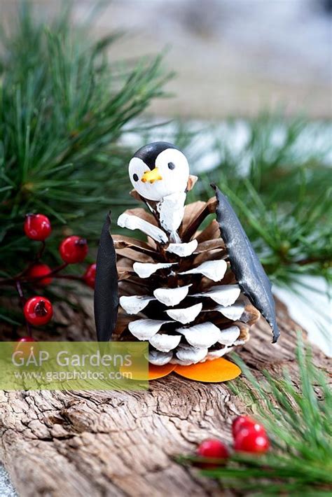 Pine Cone Penguins Craft By Victoria Firmston Gap Gardens