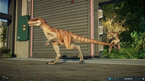 Jurassic World Evolution 2 Atrociraptor Sounds Youtube