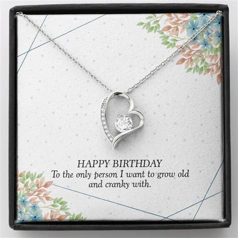 Stunning Birthday Necklace With A Personalized Birthday Etsy