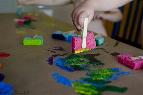 Managing Messy Sensory Play With Toddlers Busy Toddler