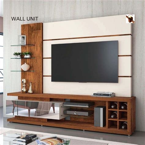 Wall Mounted Wooden Lcd Tv Cabinet For Residential Rs 32000 Unit Id