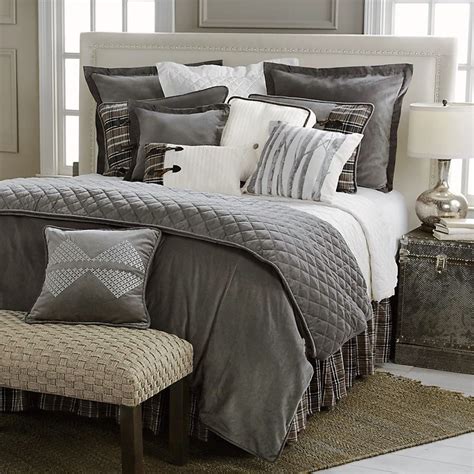 Grey Comforter Sets - Silver Lodge Bedding - Lodge Decor | Lodge