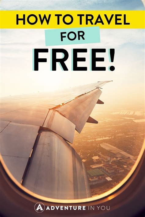 8 Ways To Travel The World For Free In 2021 Travel The World For Free