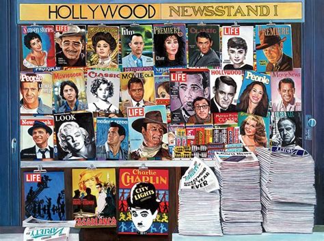 Ken Keeley Hollywood Newsstand 1000 Piece Puzzle Hollywood