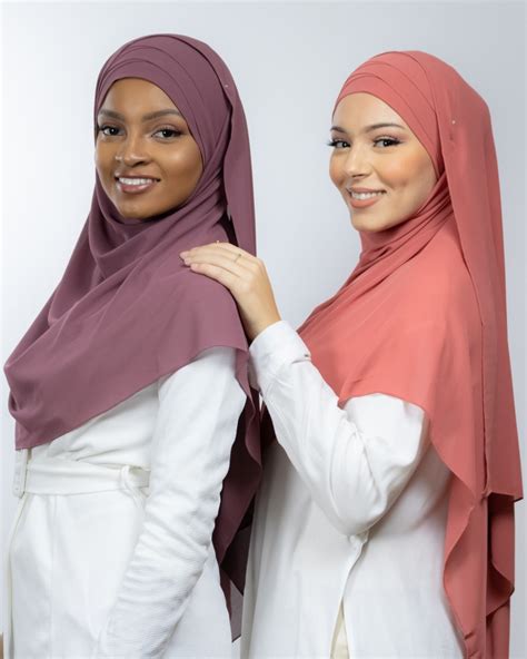instant chiffon hijab