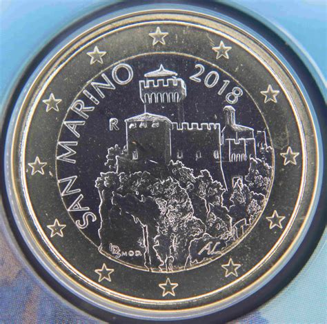 San Marino 1 Euro Coin 2018 Euro Coinstv The Online Eurocoins
