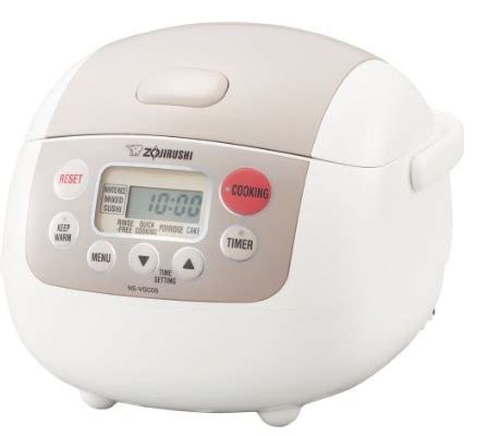 Zojirushi Ns Vgc Micom Cup Uncooked Electric Rice Cooker And