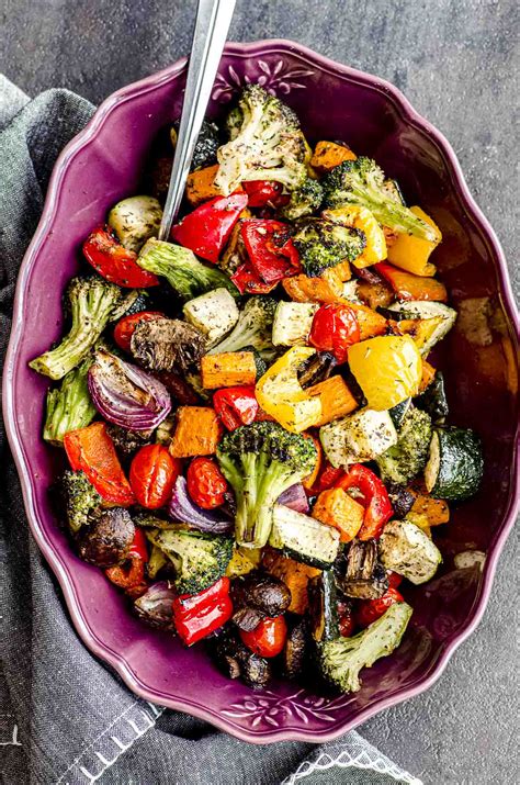 Easy Oven Roasted Vegetables May I Have That Recipe