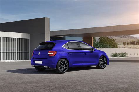 Takes on a modernised design. New Škoda Fabia on Behance