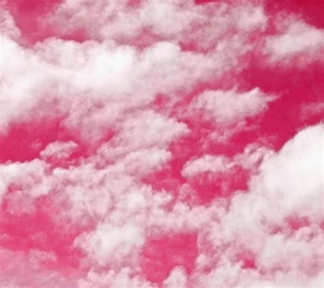 Hot Pink Sky Background With Clouds 1800x1600 Background Image