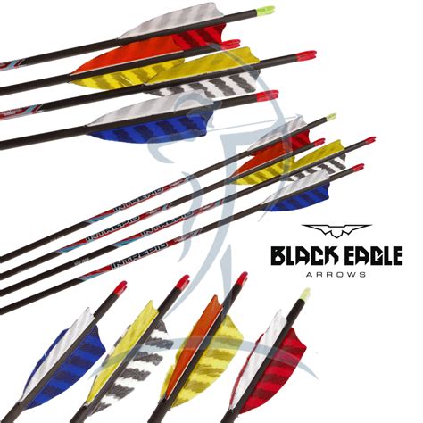 Black Eagle Intrepid ±0006 Carbon Arrow Feathers 42 Bogentandlerat