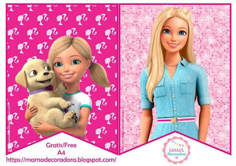 Mamá Decoradora Kit imprimible Barbie Dreamhouse Adventures