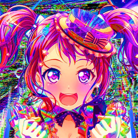 I Make Edits — Tae Hanazono Rainbowcore Icons Aesthetic Anime Anime Anime Icons