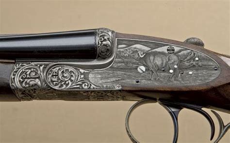High Grade Best Quality Sidelock Double Barrel Sporting Rifle By