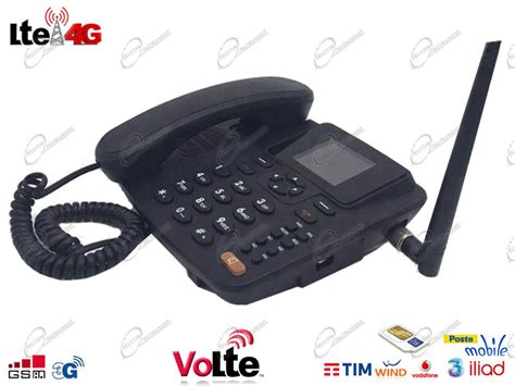 La linea telefonica fissa è indispensabile per ottenere i servizi di connessione alla rete e ciò può comportare il pagamento di un. Telefono fisso 4g usa rete cellulari e sim 4g per ...