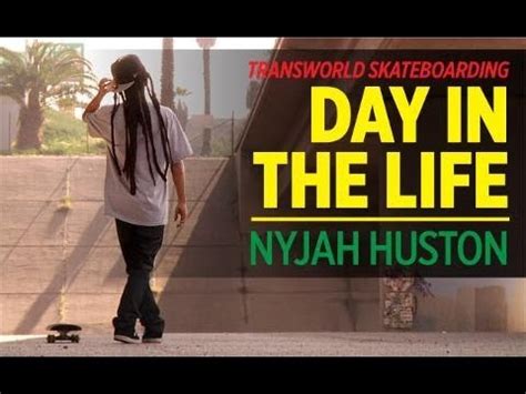 He stated in an interview that he has some japanese ancestry. Day In The Life: Nyjah Huston - TransWorld SKATEboarding ...