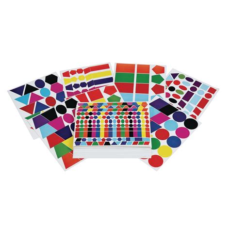 Colorations Super Value Sticker Shapes Pack 100 Sheets
