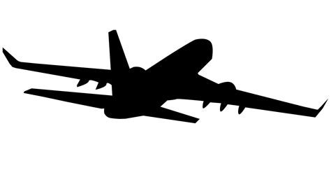 Airplane Silhouette Clip Art Airplane Png Download 1515834 Free