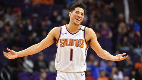 Devin booker signed a 5 year / $158,253,000 contract with the phoenix suns, including $158,253 estimated career earnings. Devin Booker Smile Wallpaper 66383 1600x900px