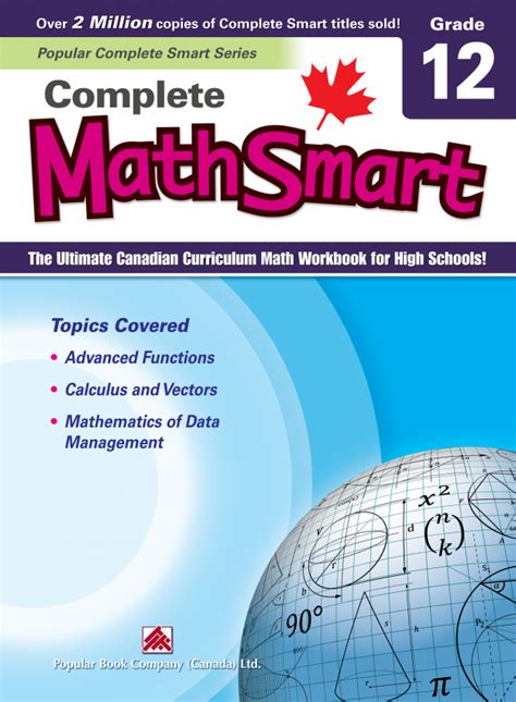 Complete Mathsmart Grade 12 Book Popular Book Company Canada Ltd