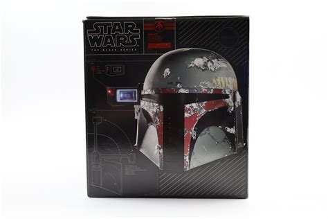 Hasbro Star Wars The Black Series Boba Fett E7543 Premium Electronic Helmet