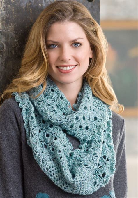 Infinity Scarf By Red Heart Can Be Downloaded For Free At Redheart
