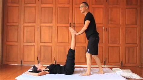 Half Plough Demi Charrue Reviewing Thai Massage Techniques With Kam Thye Chow Youtube