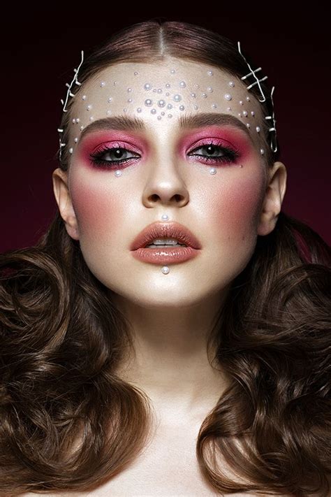 Pearl Makeup For Cherry Magazine On Behance Fashion Editorial Makeup