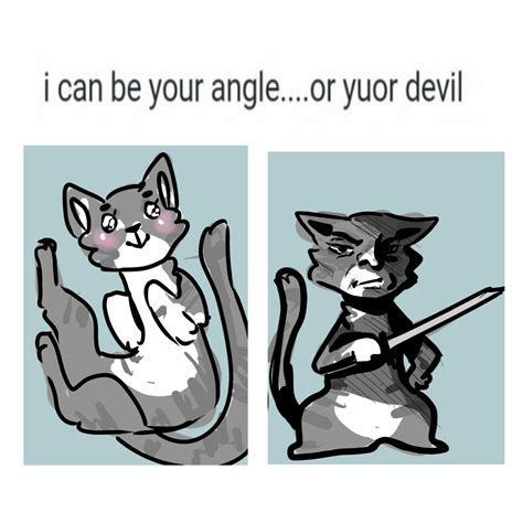 I Can Be Your Angle Or Yuor Devil By Gummirainbow On Deviantart