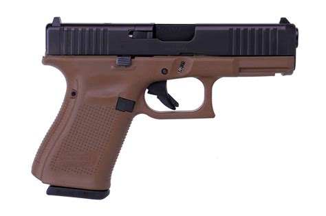 Glock 19 Gen5 Mos Fs Fde 9mm Pistol Modular Optics System 3 15rd 4
