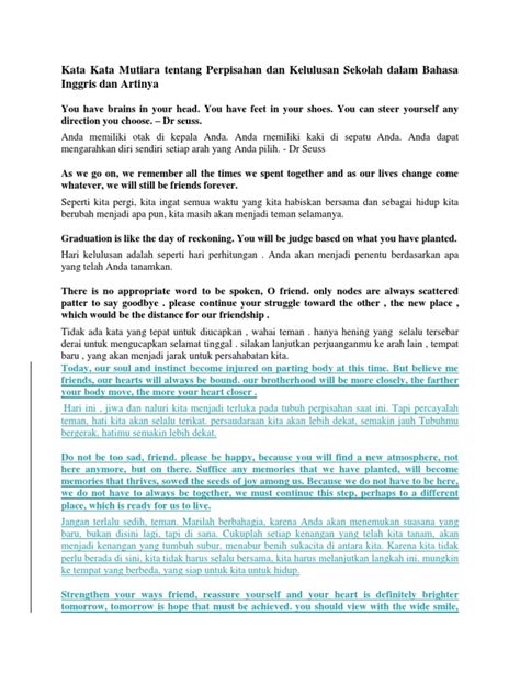 34+ Koleksi Kata-kata Farewell Dalam Bahasa Inggris ...