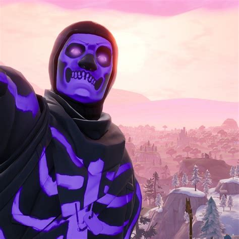 Purple Skull Trooper Wallpapers Top Free Purple Skull