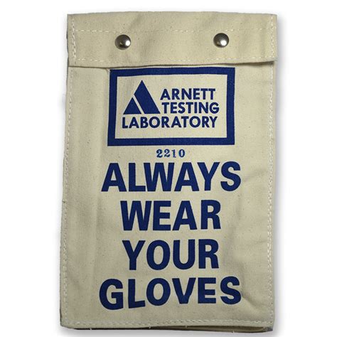 Estex Linemans 12″ Canvas Glove Bag Fits 11″ Gloves 2210 Arnett