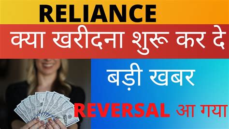The research, personal finance and market tutorial sections. RELIANCE INDUSTRIES SHARE Technical Analysis | REVERSAL ...